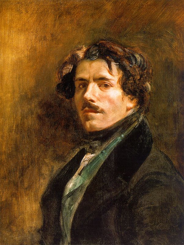 Retrato de Delacroix